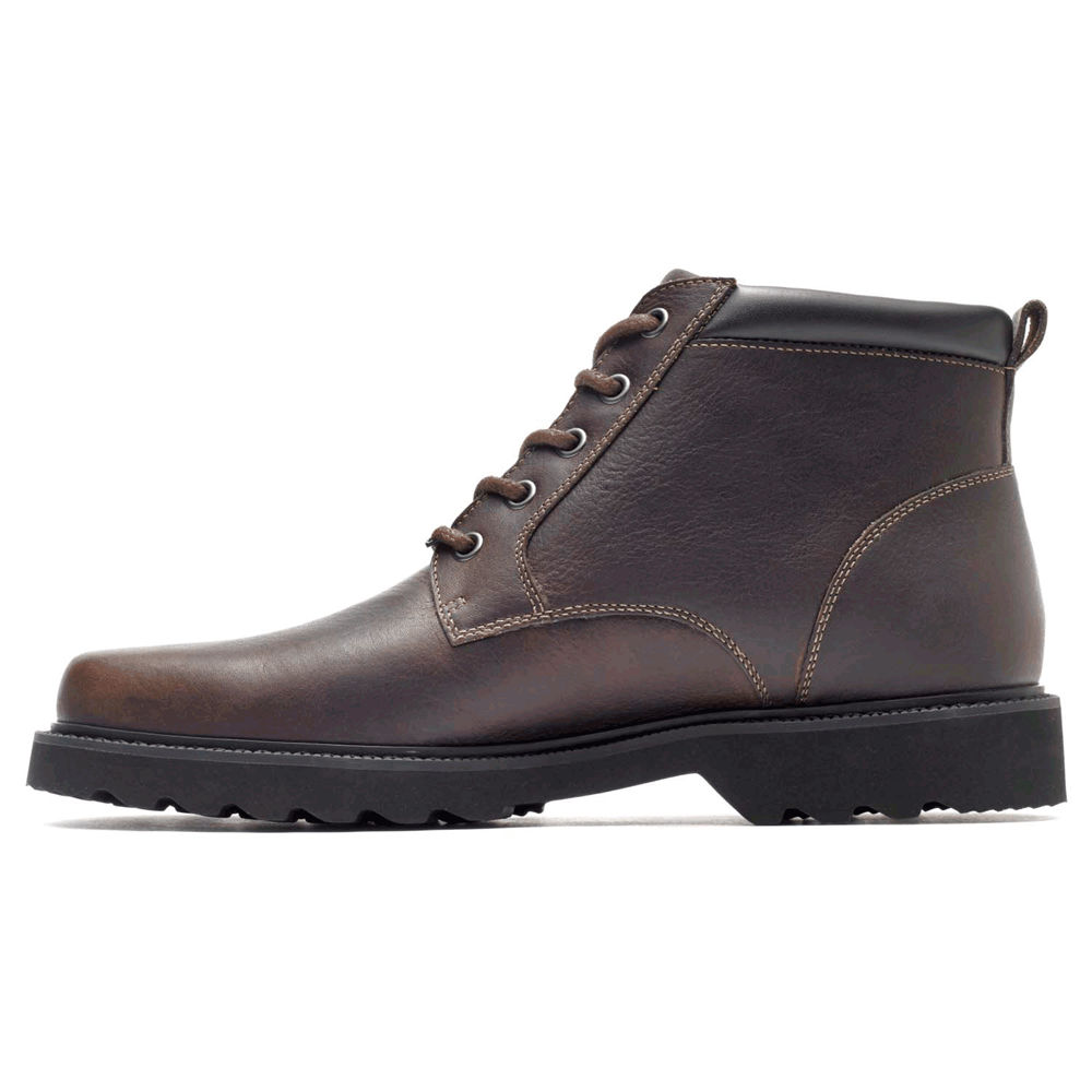 Rockport Støvler Herre Mørke Brune - Northfield Waterproof Plain Toe - QBTP36704